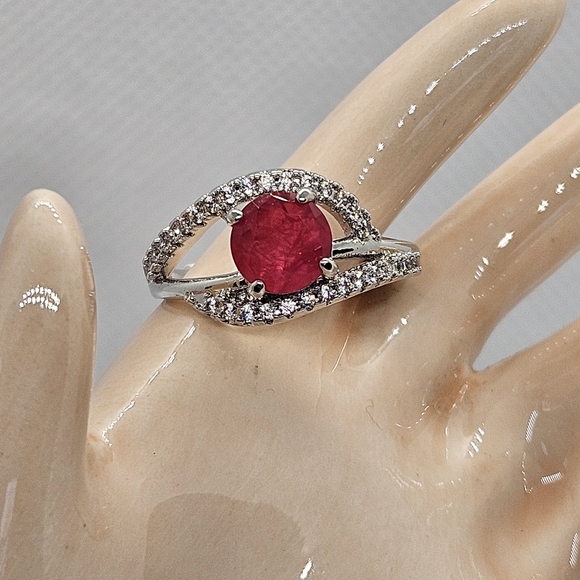 Quartz Ring Sz 5 - Picture 6 of 6